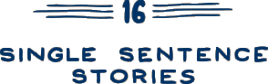 16 Single Sentence Stories